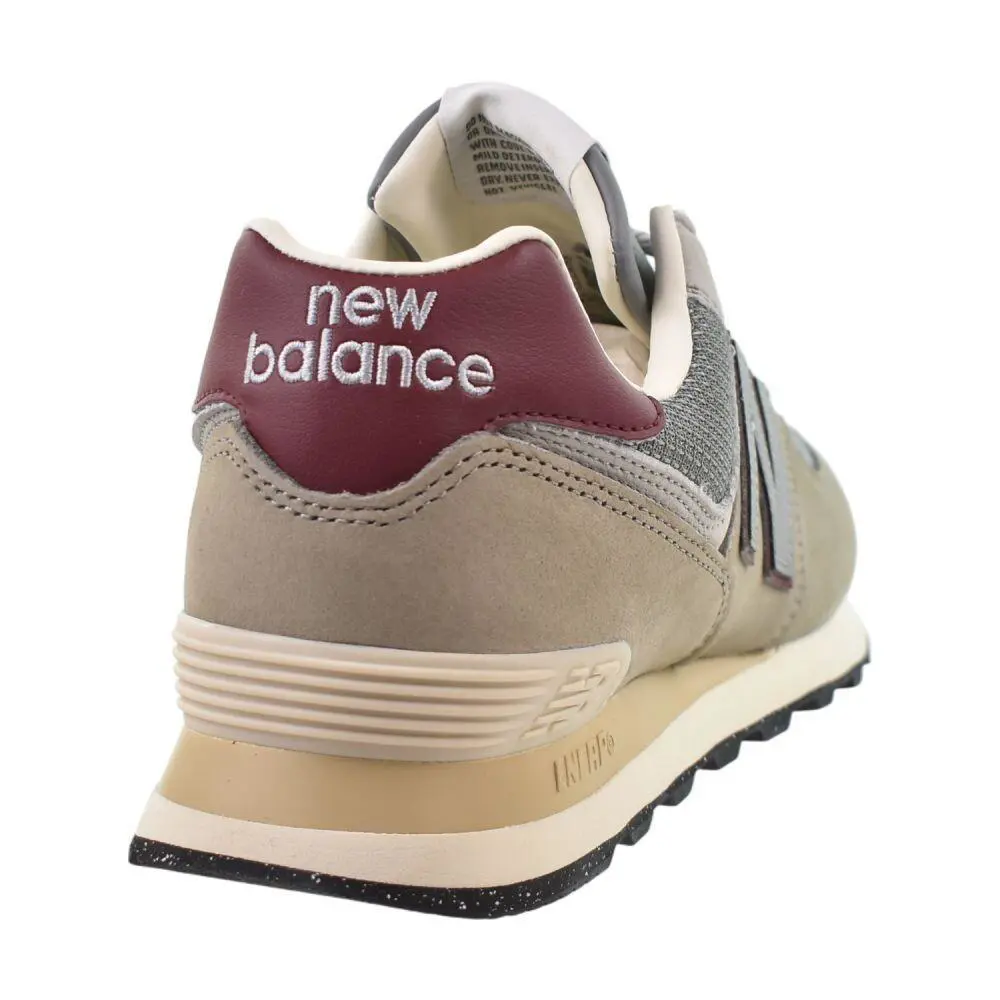 New Balance shoes - Arid Stone/Monarch Burgundy 1
