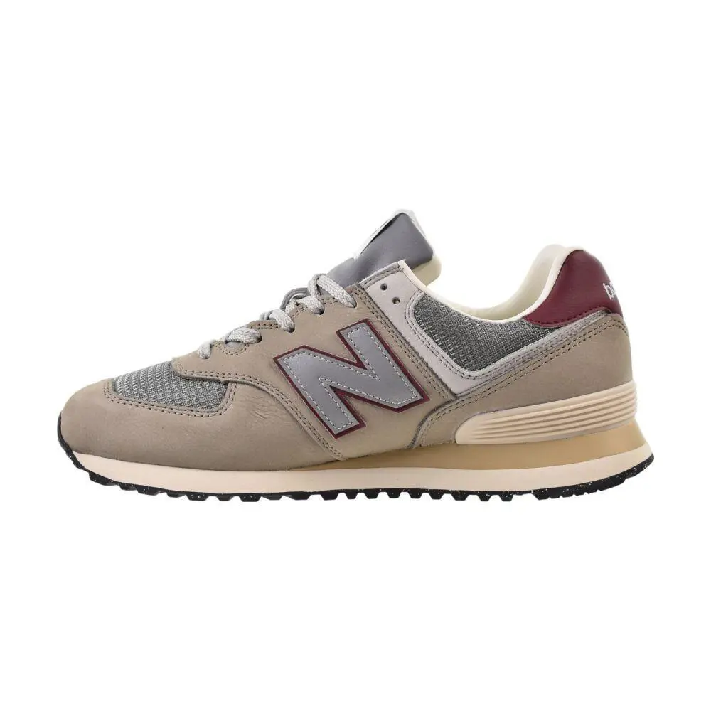 New Balance shoes - Arid Stone/Monarch Burgundy 2