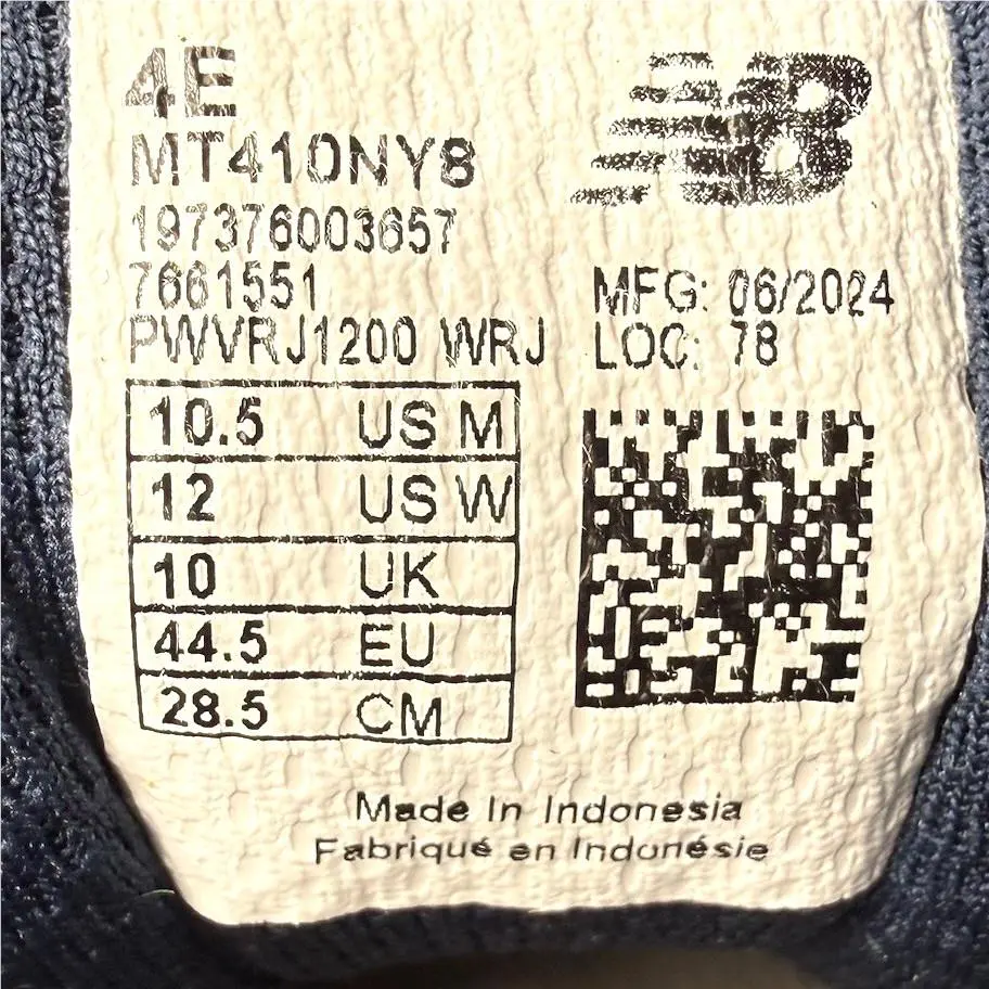 New Balance shoes - New Balance 410 - MT410NY8 - Blue 12
