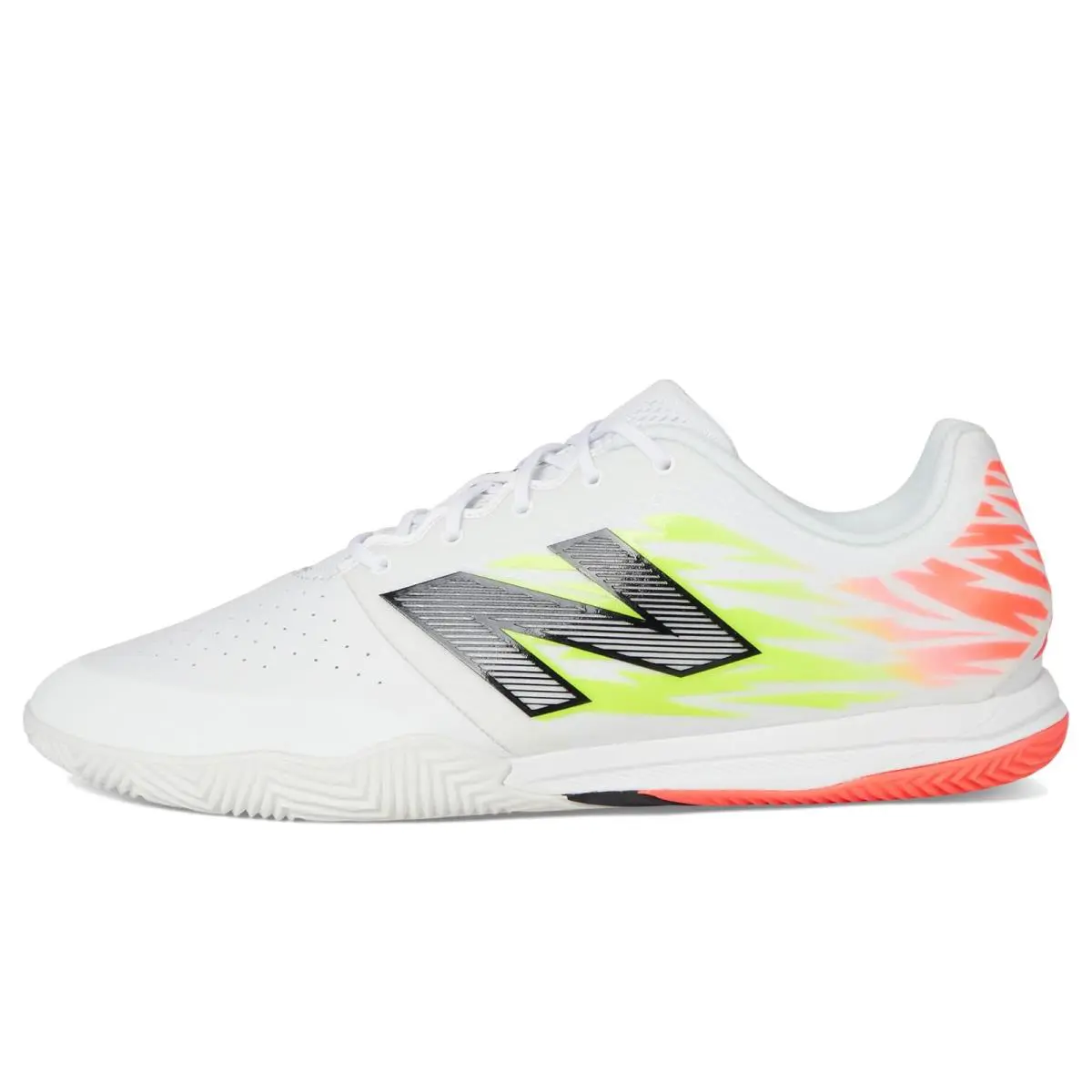 New Balance shoes - White/Energy Red/Hi-Lite 2