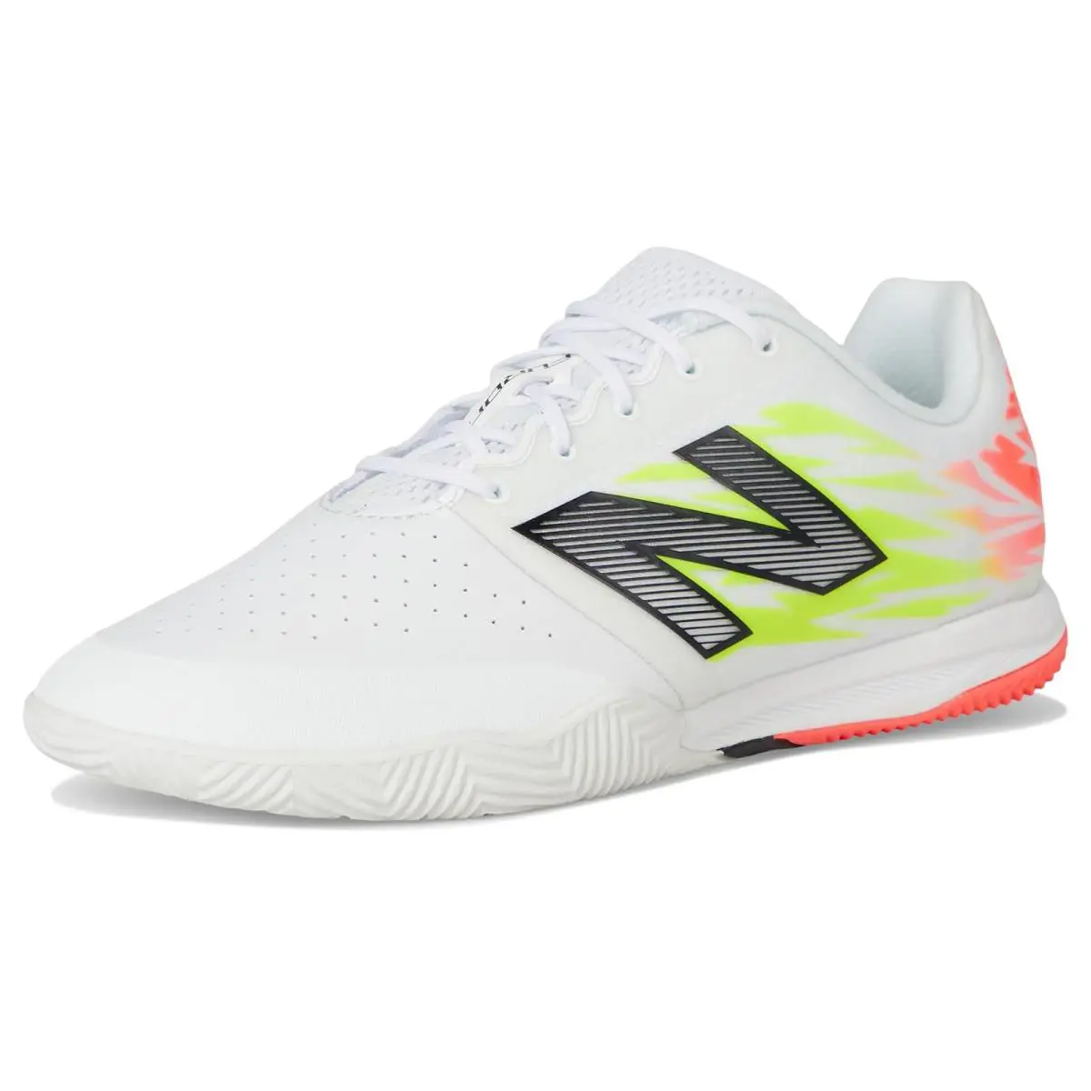 New Balance shoes - White/Energy Red/Hi-Lite 5