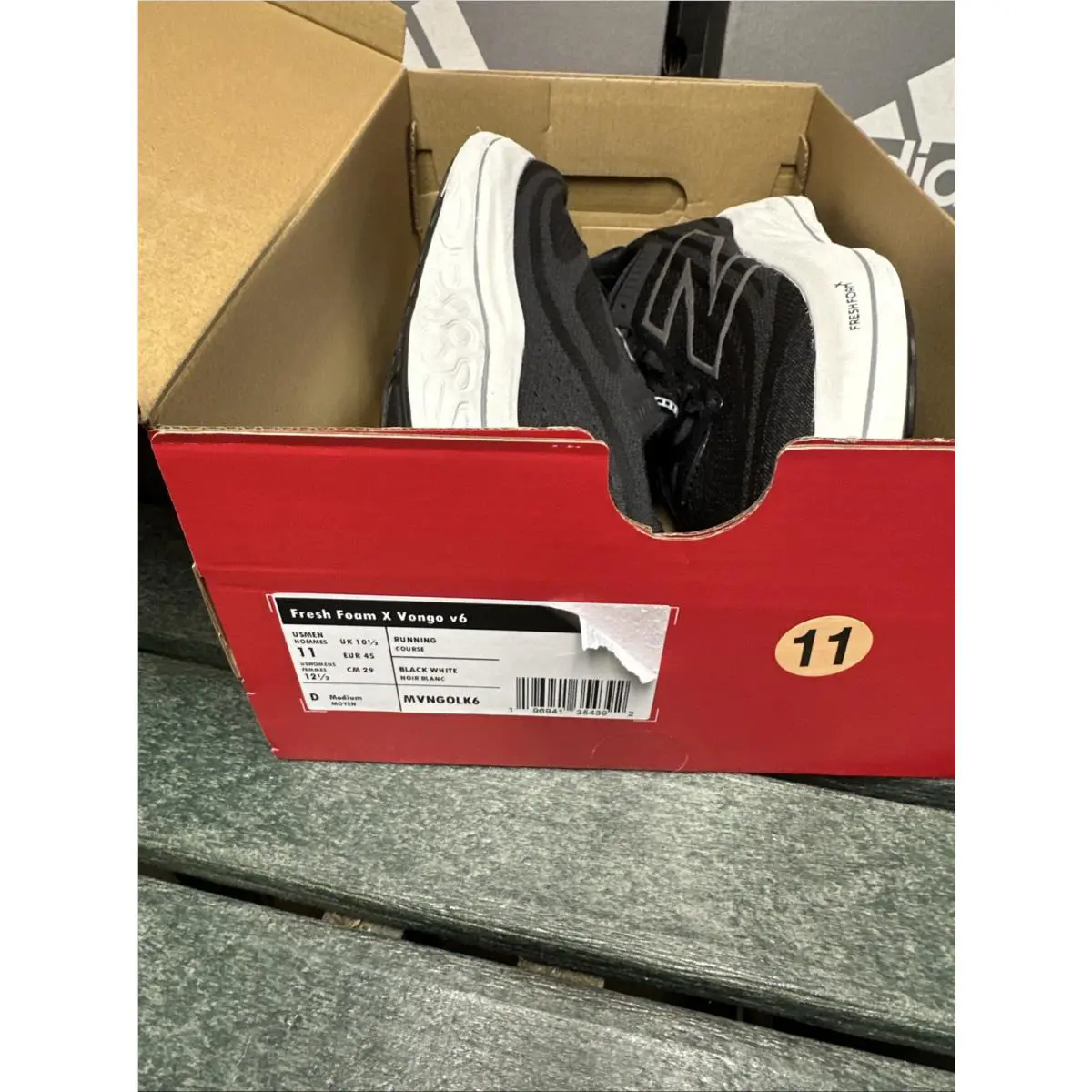 New Balance shoes - New Balance Fresh Foam Vongo - MVNGOLK6 - Black 10