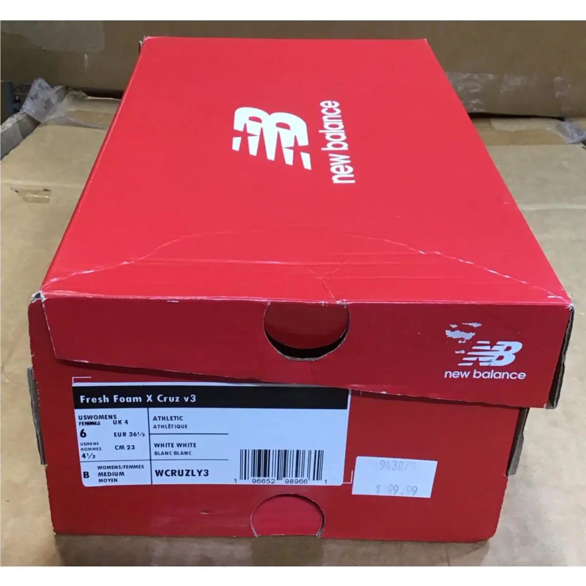 New Balance shoes - New Balance Fresh Foam Cruz - MCRUZLY3 - White 5