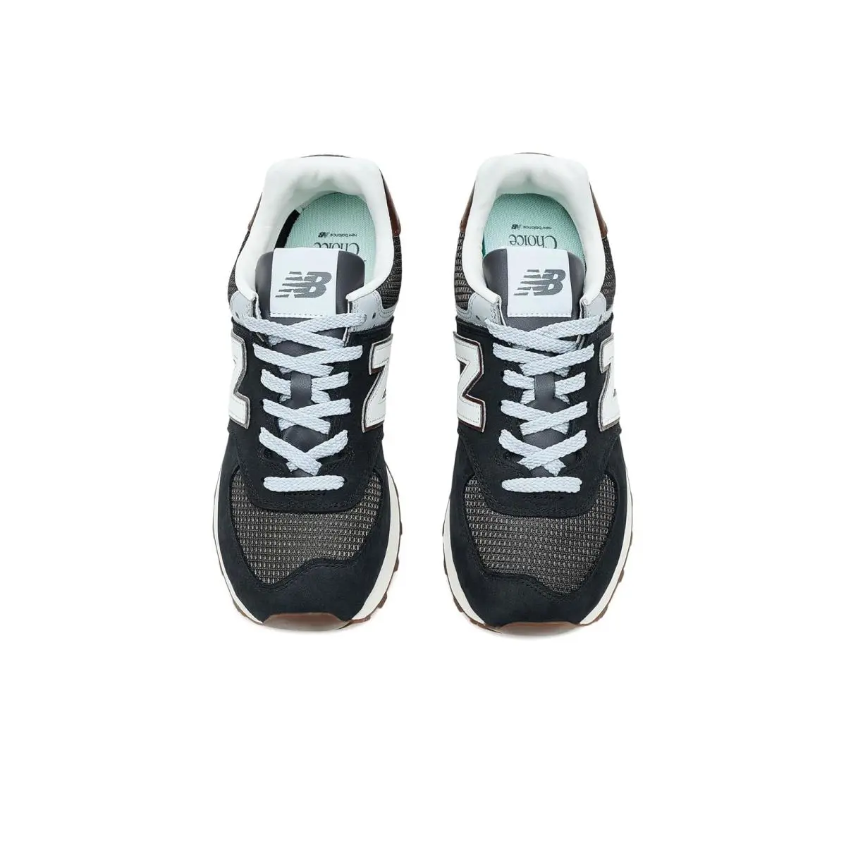 New Balance shoes - Brown/Dark Silver Metallic 0
