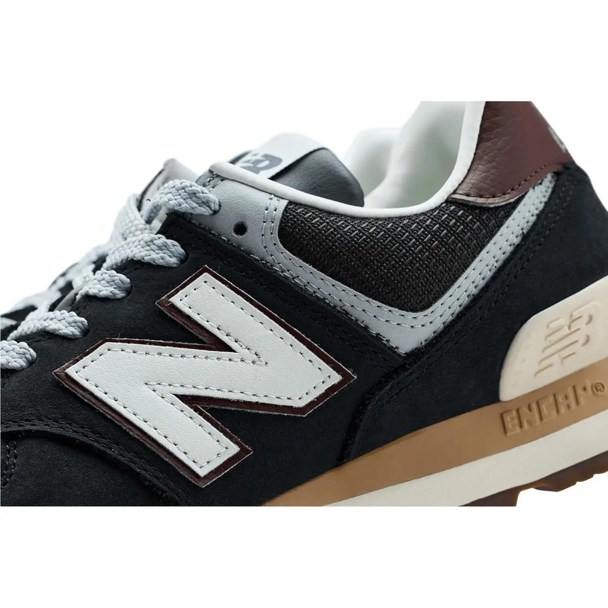 New Balance shoes - Brown/Dark Silver Metallic 11