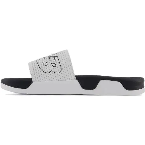 New Balance Zare Comfort Slipon Sleeper Sanadal Slide Men Shoes White/ SZ 11 New - White/Black - U20 - SMFSLCWK