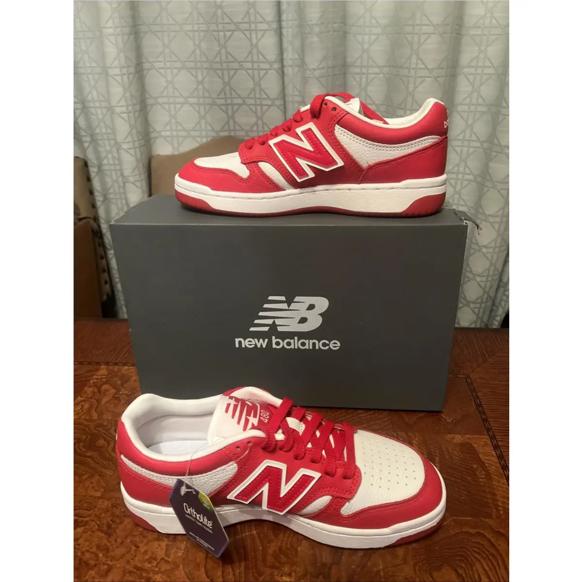 New Balance shoes - New Balance 480 - BB480LHR - Red (UPC: 0197967346255) 0