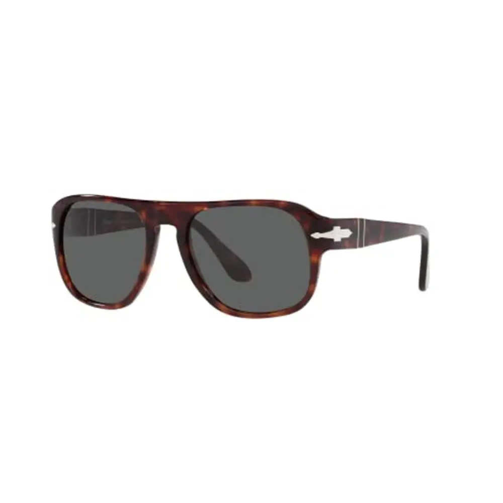 PO3310S Aviator Sunglasses Black/green Assorted Colors Lens Widths havana/black by Persol