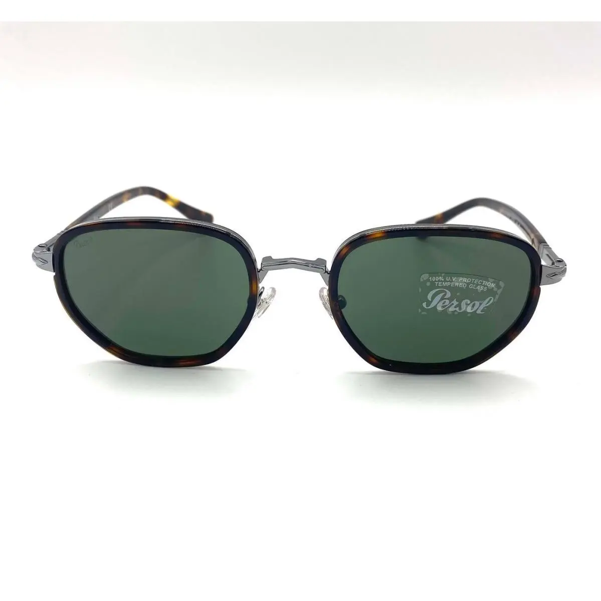 Persol PO2471S Sunglasses 513/31 Havana/green Lens 50mm - Frame: Havana, Lens: Green