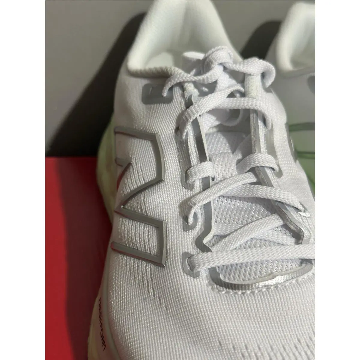 New Balance shoes - New Balance Fresh Foam 680 - W680RM8 - White/Reflection/Melon Water 7