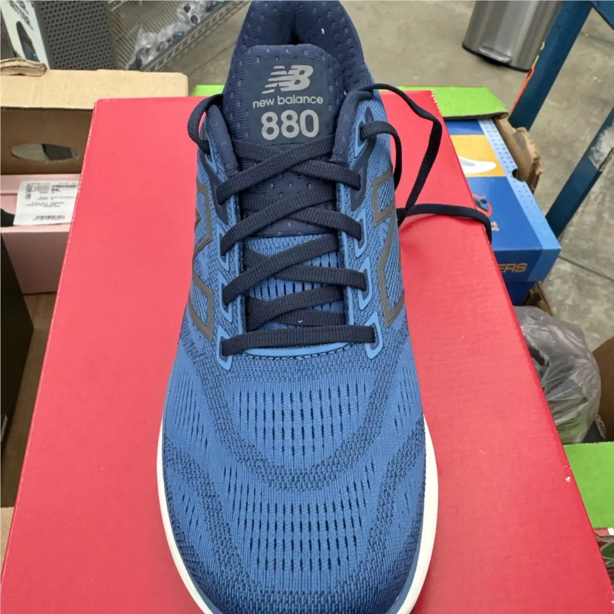 New Balance M880I15 Fresh Foam X 880v15 Men`s Running Shoes Blue Blue Size 9 9D