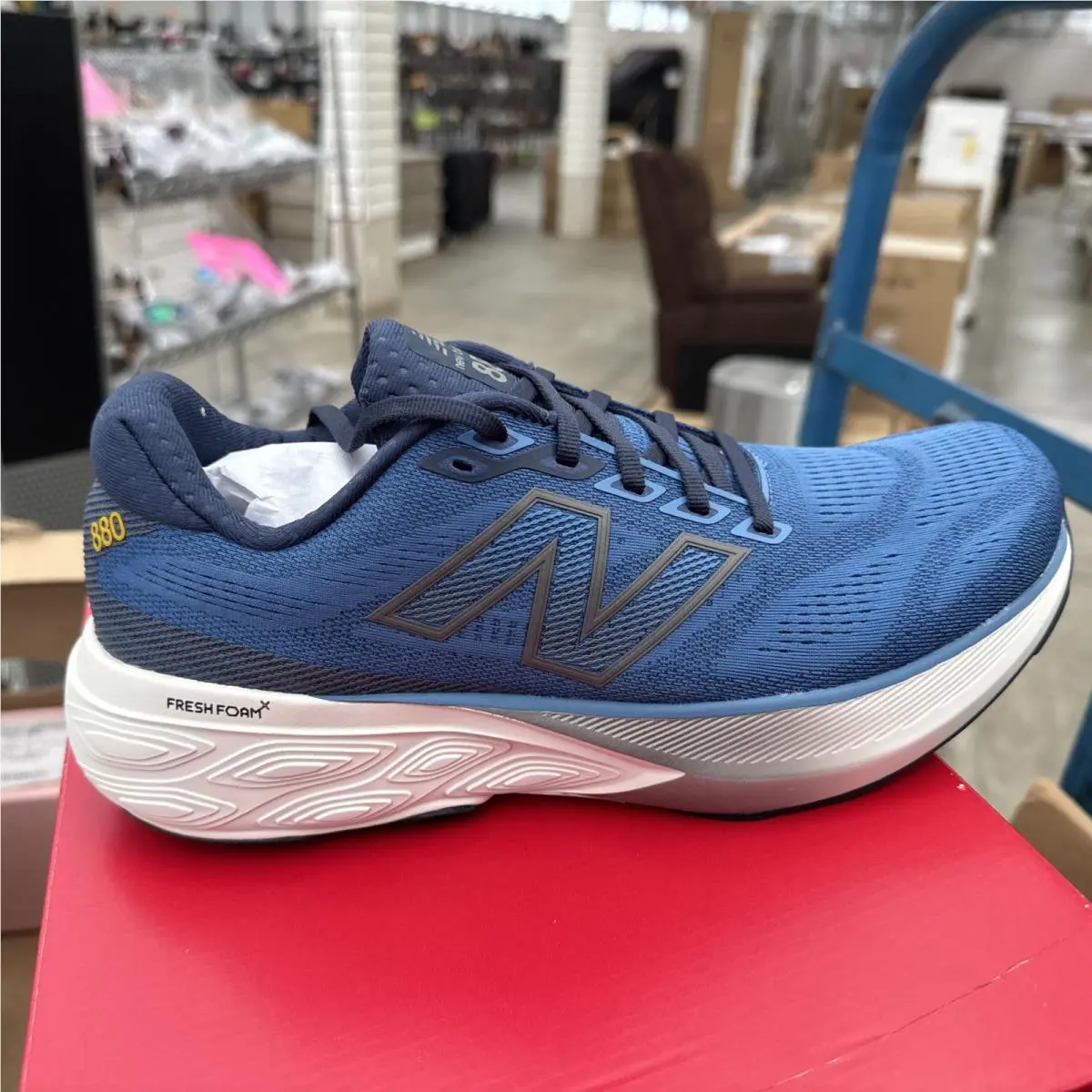 New Balance shoes - Fresh Foam X 880v15 - Fresh Foam - M880I15 - Blue Blue (UPC: 737566877066) 0