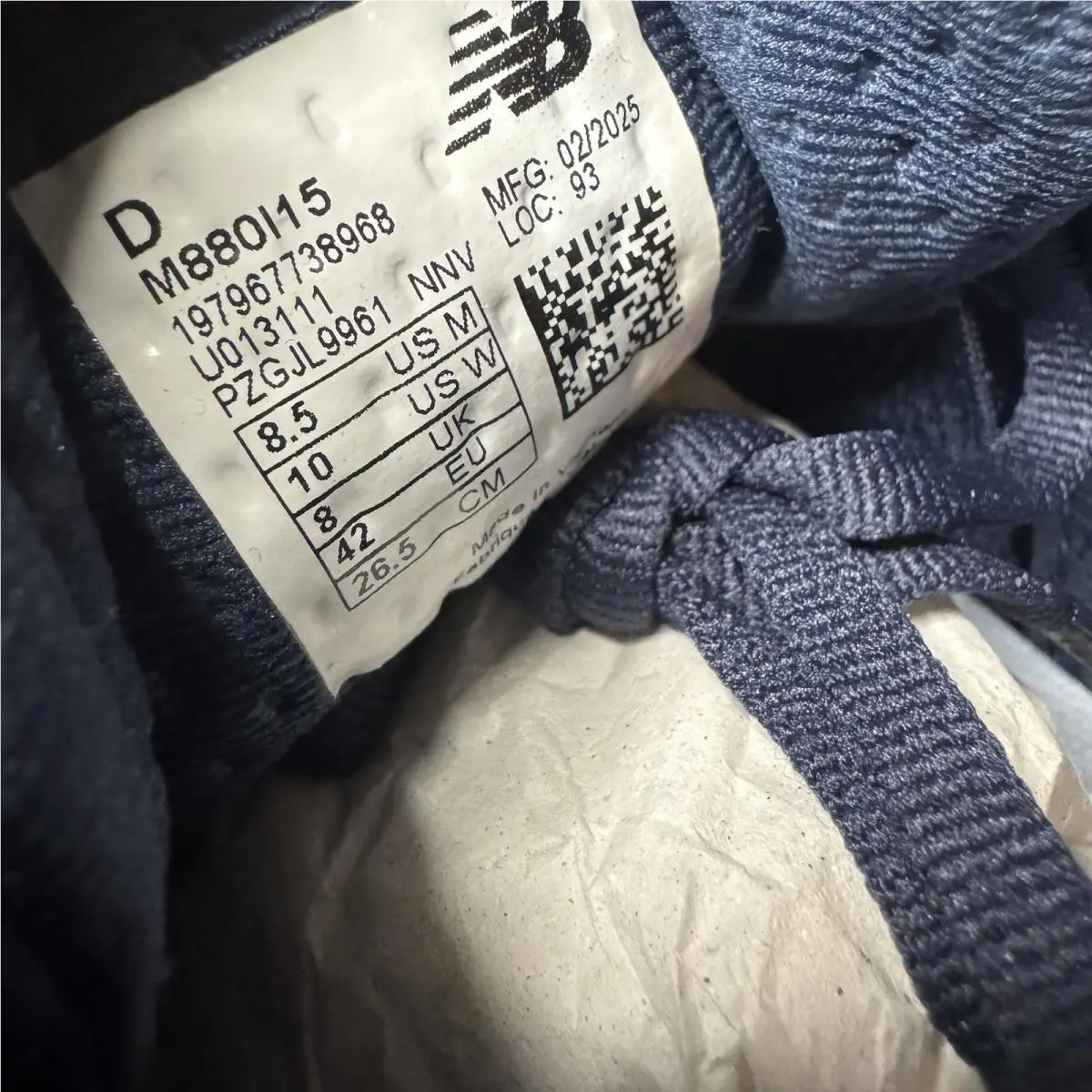New Balance shoes - New Balance Fresh Foam X 880v15 M880I15 - M880I15 - Blue (UPC: 0197967739132) 5
