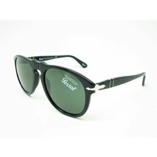 Persol PO0649 95 31 Black Green 54 mm Men`s Sunglasses