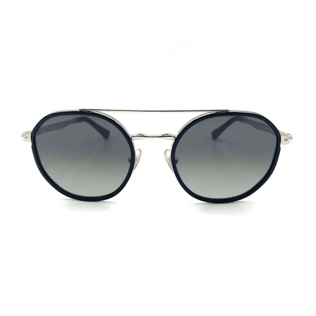 Persol PO2456S Sunglasses 518/71 Silver/grey Gradient Dark Grey Lens 53mm
