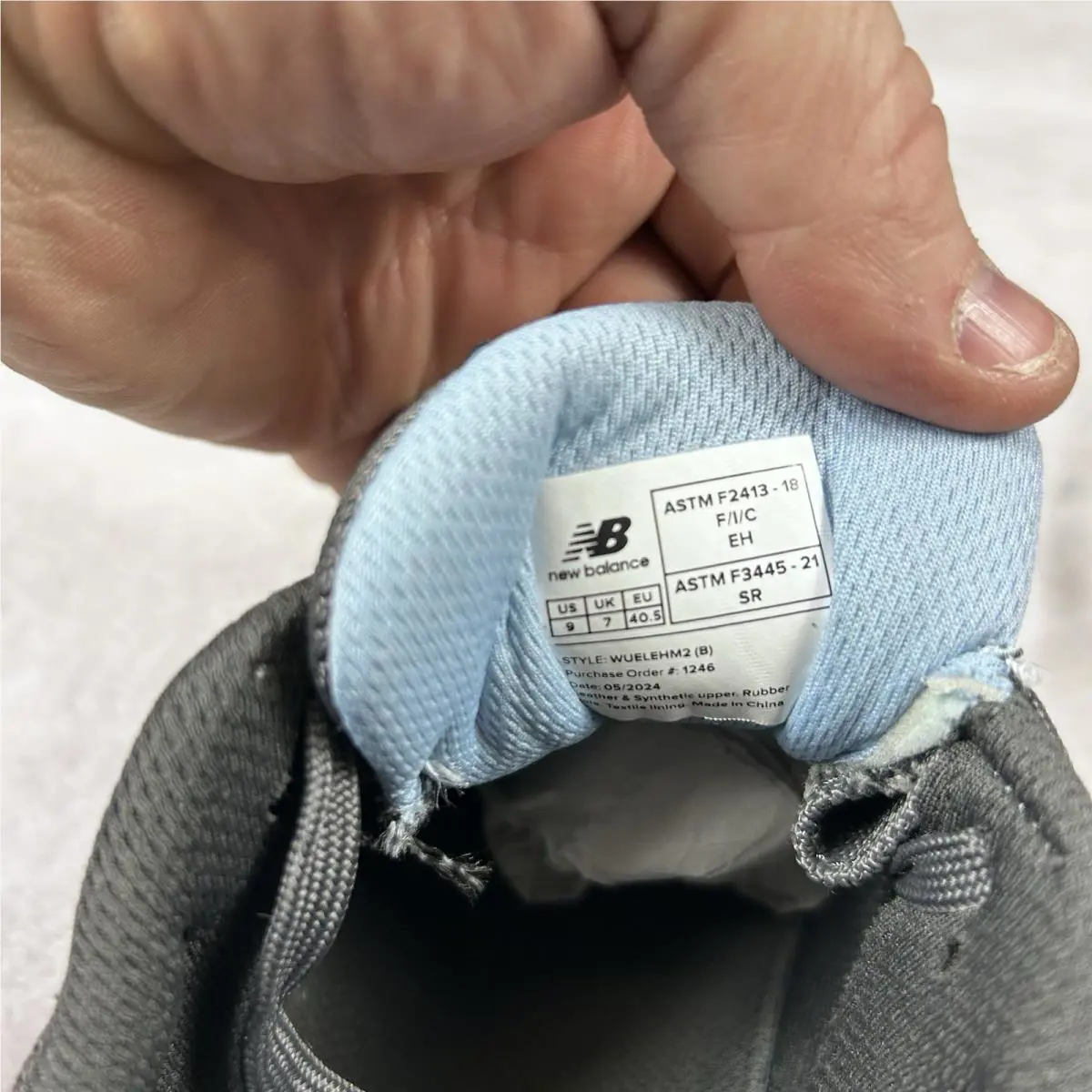 New Balance shoes - New Balance Elite Lite EH - WUELEHM2 - Gray 12