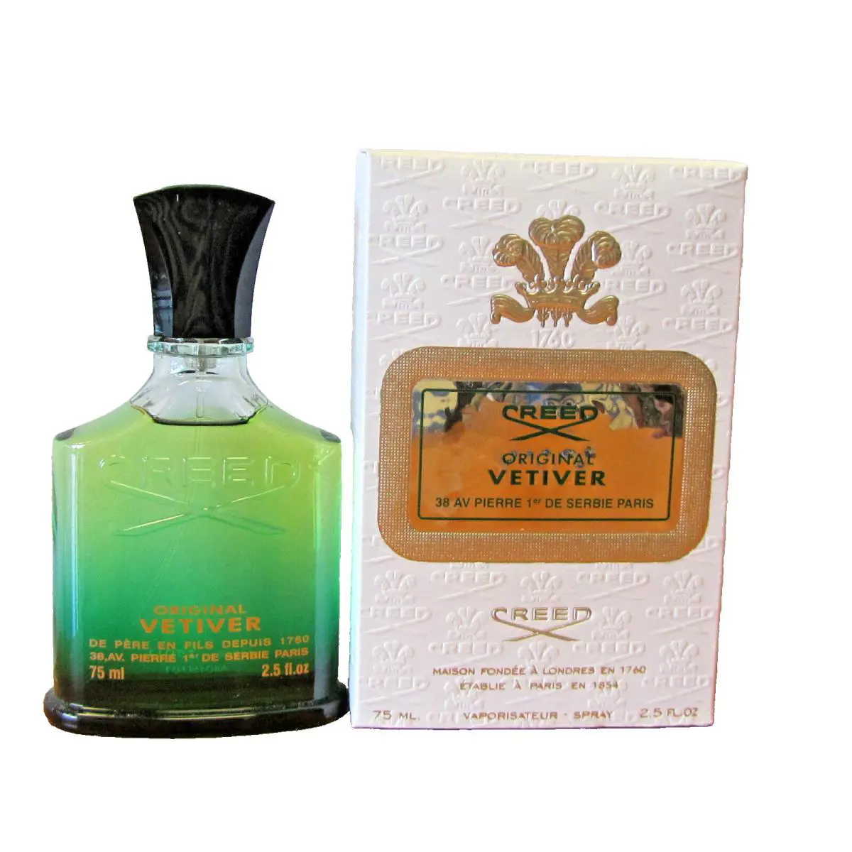 Creed Vetiver For Men Cologne 4 oz /120 ml Edp Spray Version