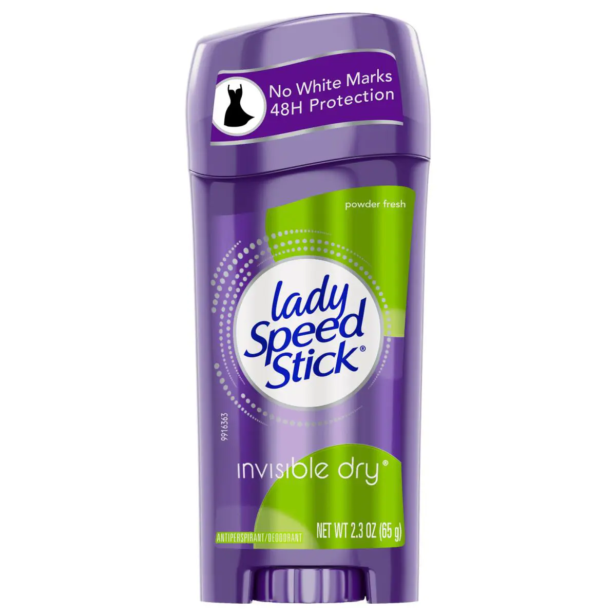 Lady Speed Stick Antiperspirant Invisible Dry Powder Fresh 2.30oz 12 Pack