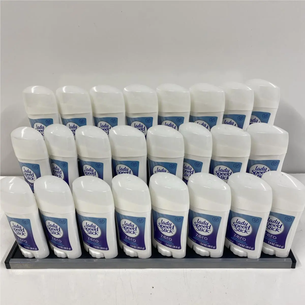Lot x24 Lady Speed Stick Zero Simply Clean Deodorant 1.4 Oz Invisible 24hr 11/26