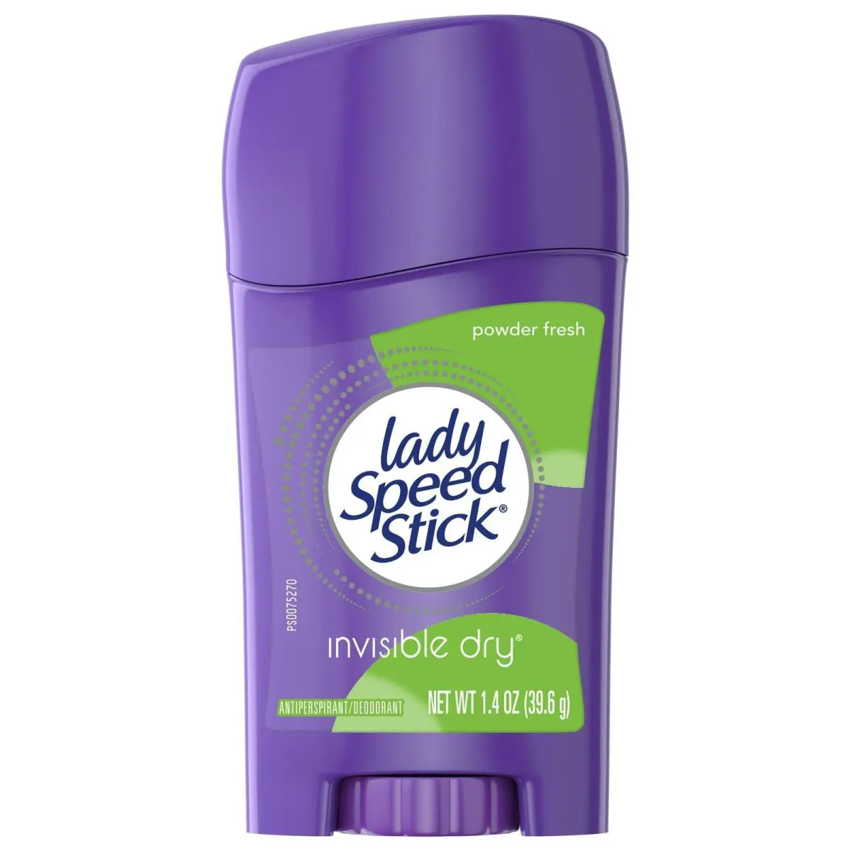 Lady Speed Invisible Dry Antiperspirant Deodorant Powder Fresh 1.4oz 24 Pack