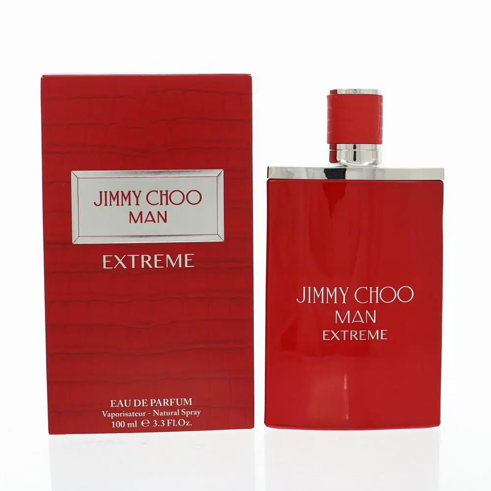 Jimmy Choo Man Extreme 3.30 Oz Eau De Parfum Spray by Jimmy Choo Box For Men