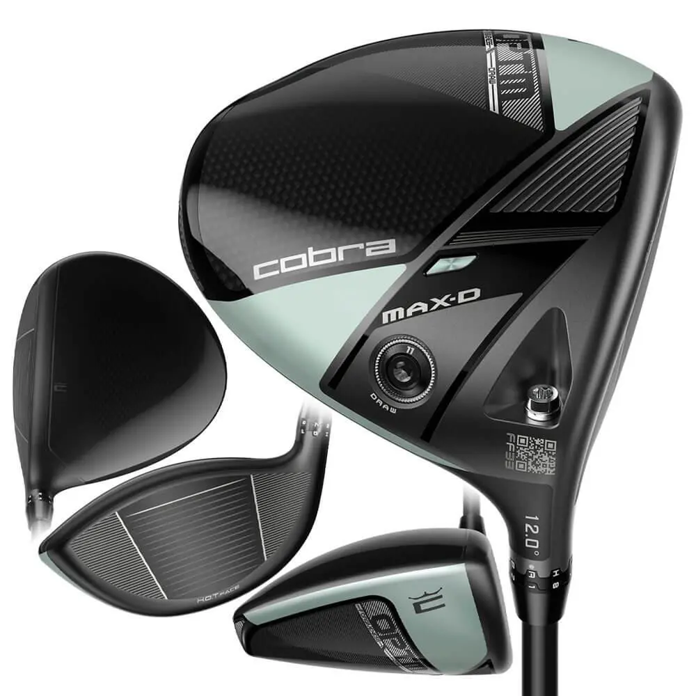 Cobra Women Optm Max-d Driver 460cc - 26 RH 12 Graph Lady - Chrome