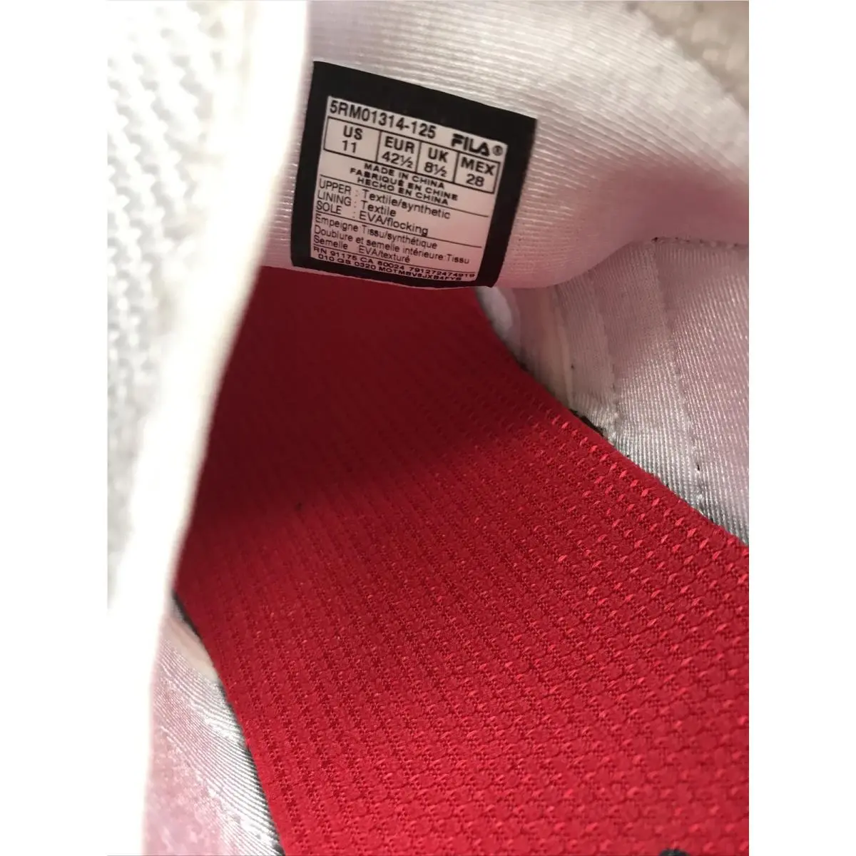 Fila shoes - Fila Kalbee 2 - Kalbee - 5RM01314-125 - White (UPC: 0791272474919) 8
