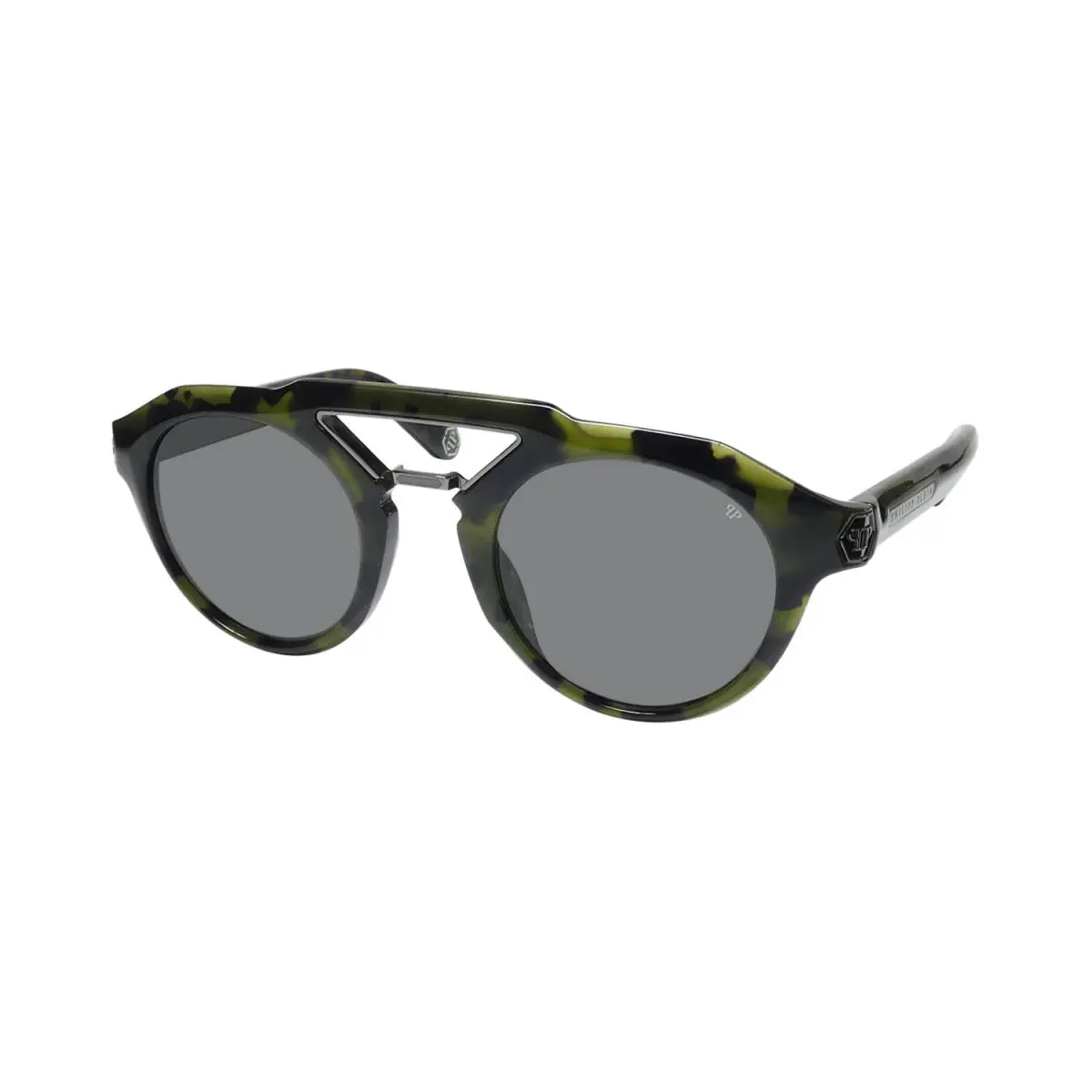 Philipp Plein SPP045 Plein Brave Shades Sunglasses Mens/womens Italian