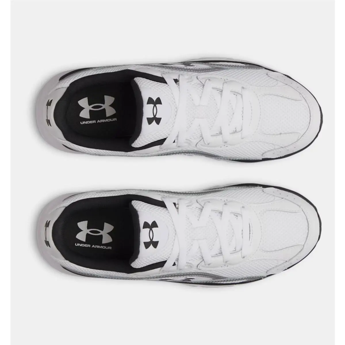 Under Armour shoes - White / Metallic Silver 2