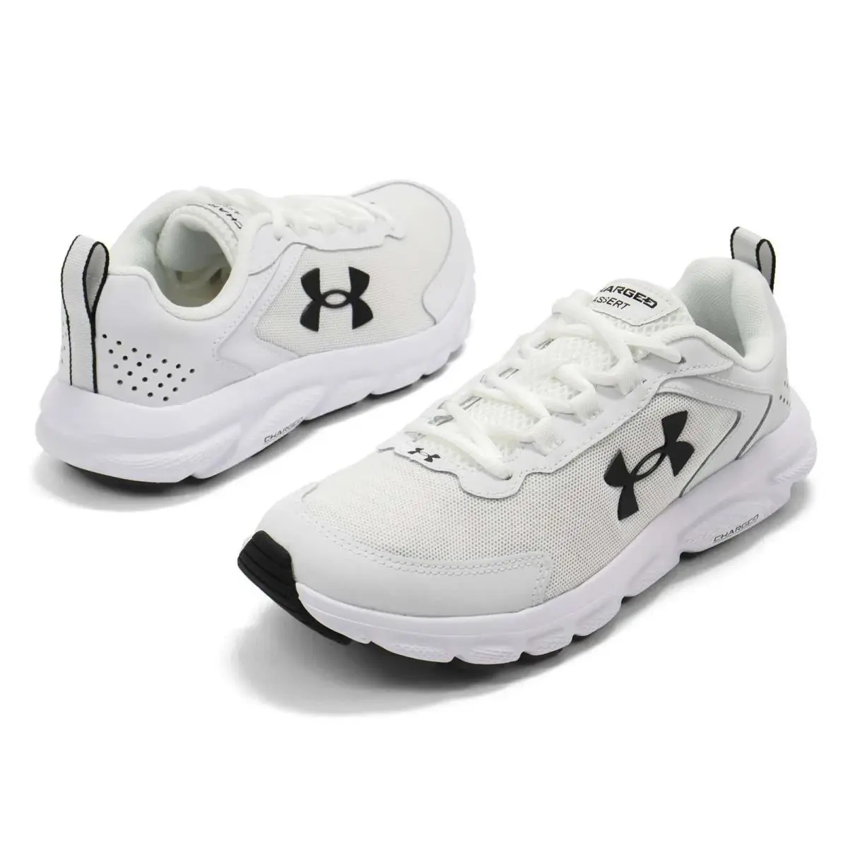 Under Armour shoes - Under Armour Charged Assert 9 - White 3