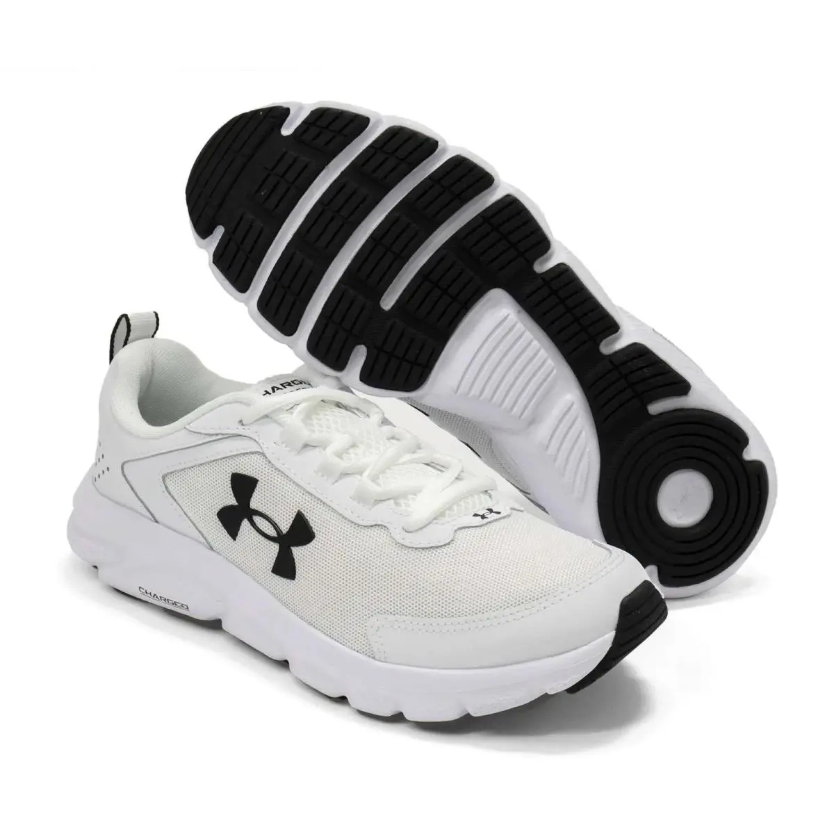 Under Armour shoes - Under Armour Charged Assert 9 - White 5