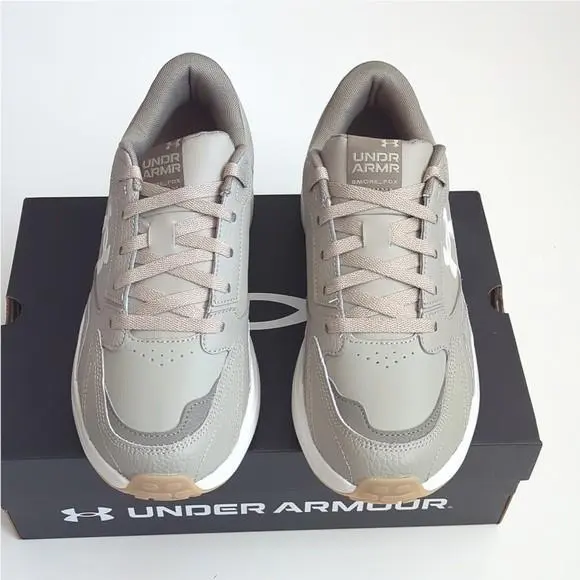 Under Armour shoes - Taupe White 8