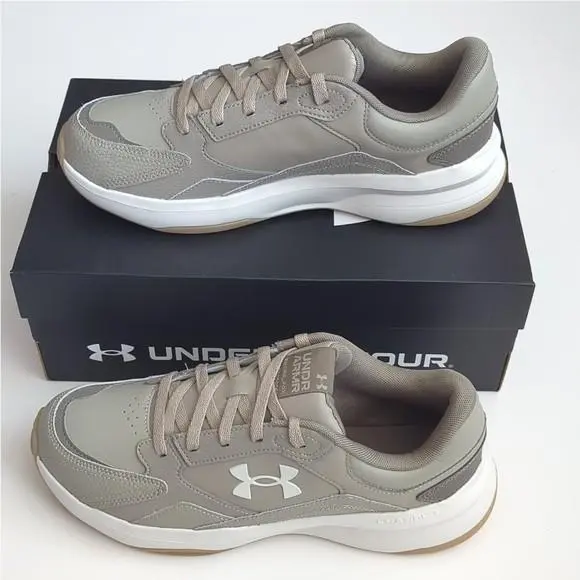 Under Armour shoes - Taupe White 4