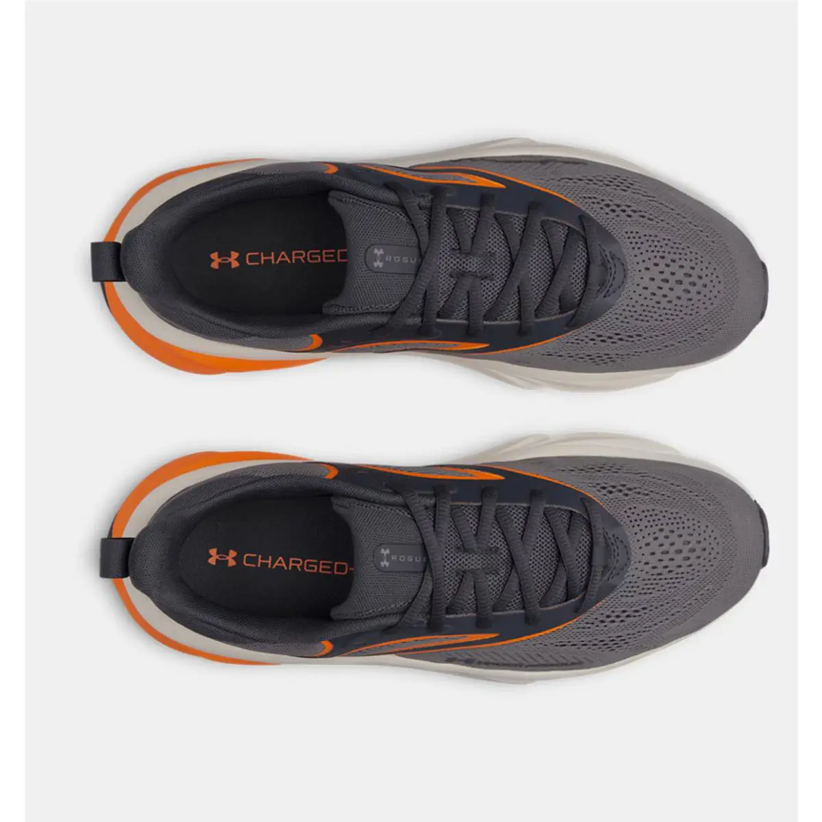 Under Armour shoes - Castlerock / Solar Orange / Anthracite 1