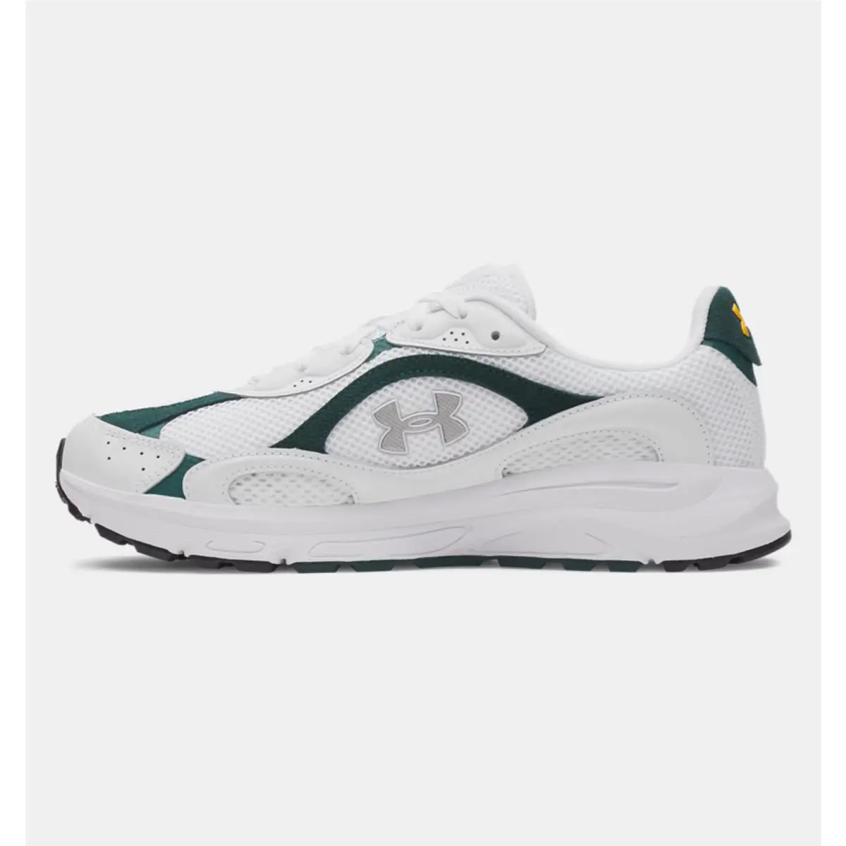Under Armour shoes - White / Arden Green / Metallic Silver 2
