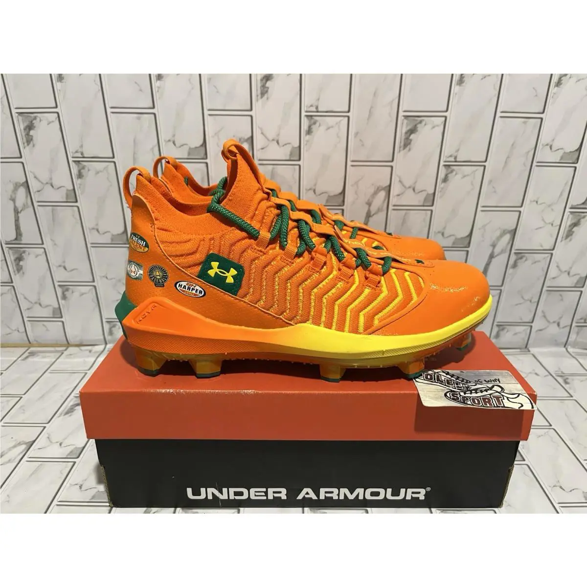 Under Armour shoes - Under Armour Harper 9 - Harper - 3028410-800 - Orange 0