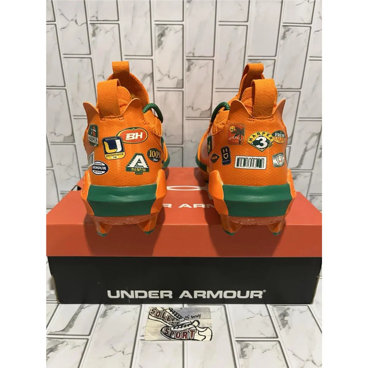 Under Armour shoes - Under Armour Harper 9 - Harper - 3028410-800 - Orange 3