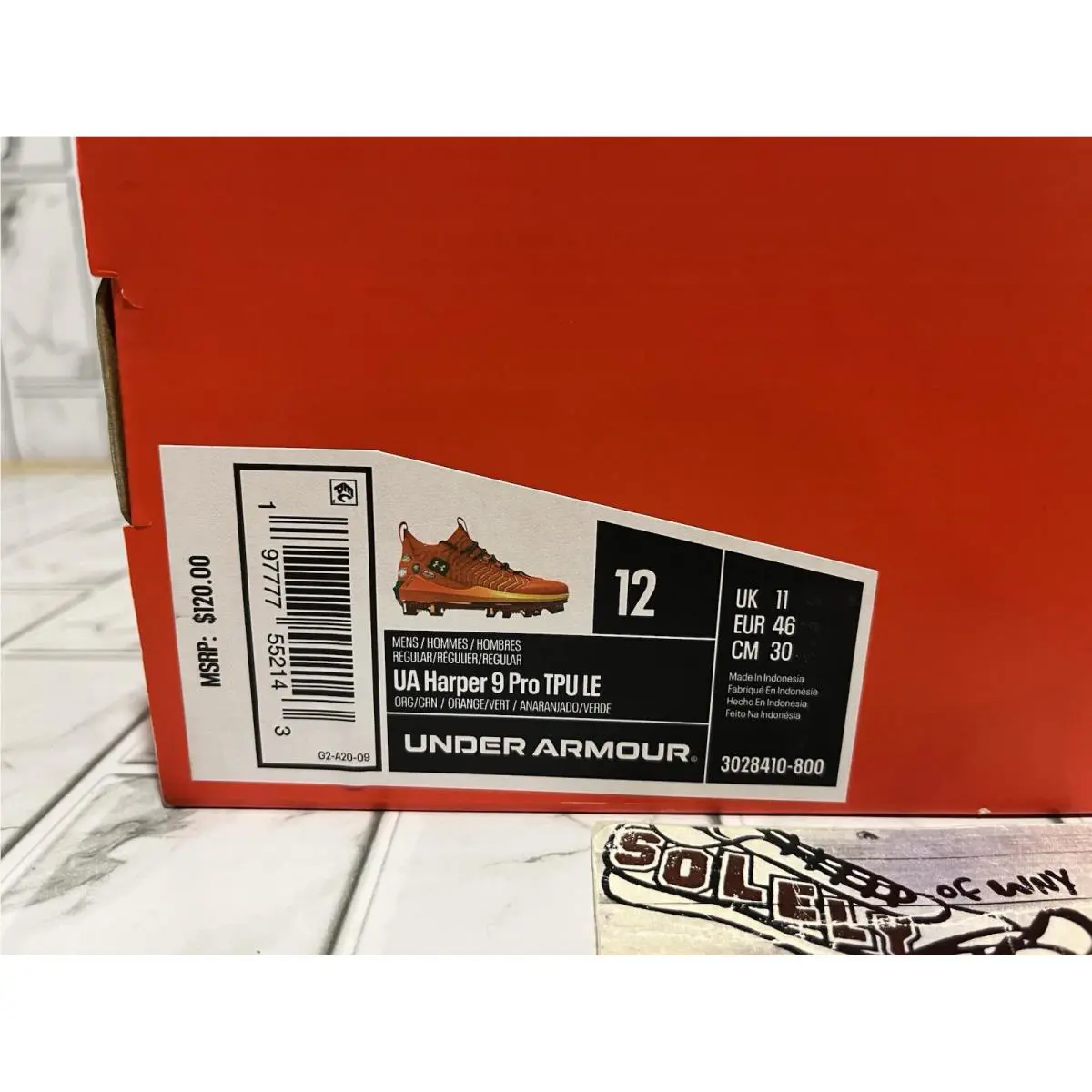 Under Armour shoes - Under Armour Harper 9 - Harper - 3028410-800 - Orange 10
