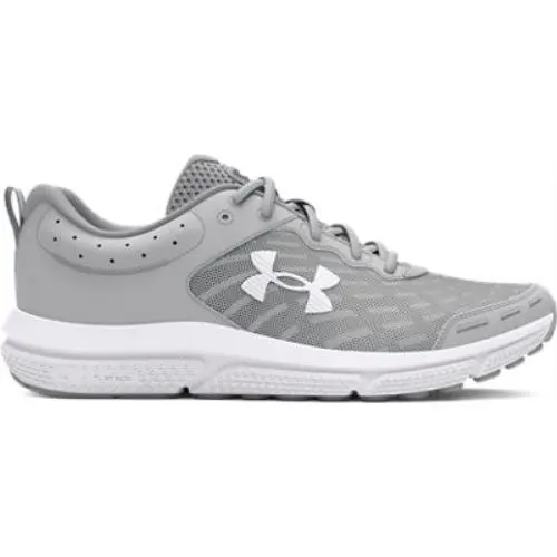 Under Armour Men`s Charged Assert 10Wide 2E Running Shoes Mod Gray/mod Gray/wh - Mod Gray-Mod Gray-White