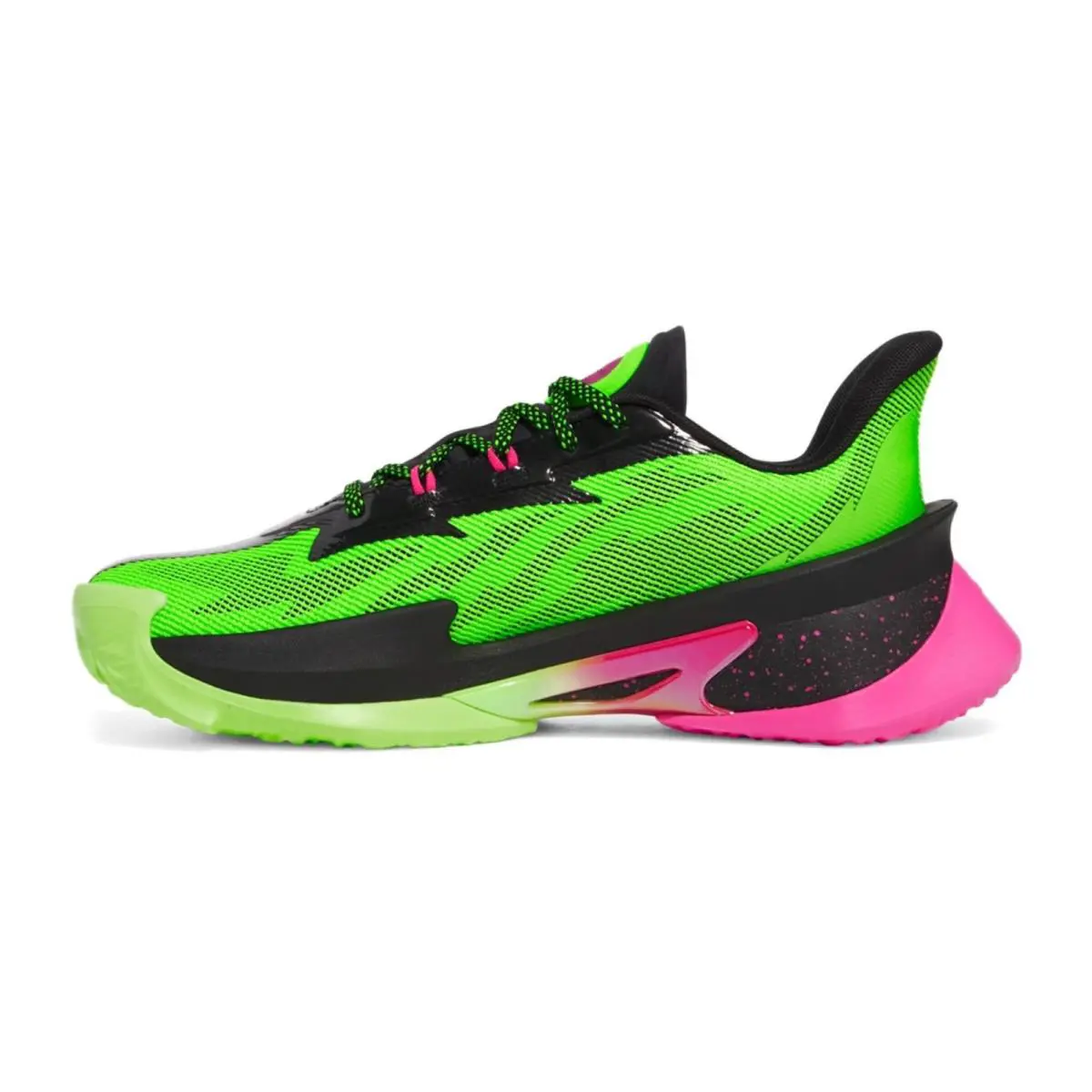 Under Armour shoes - Under Armour Curry Series 7 - Green, Manufacturer: Hyper Green / Black / Rebel Pink 12