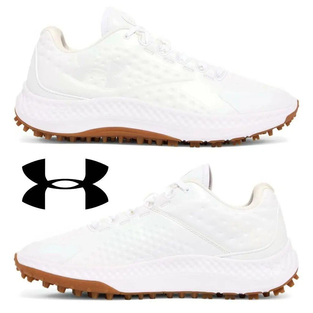 Under Armour Curry 1 Men`s Golf Shoes Sneakers Running Sport Court White - White, Manufacturer: White