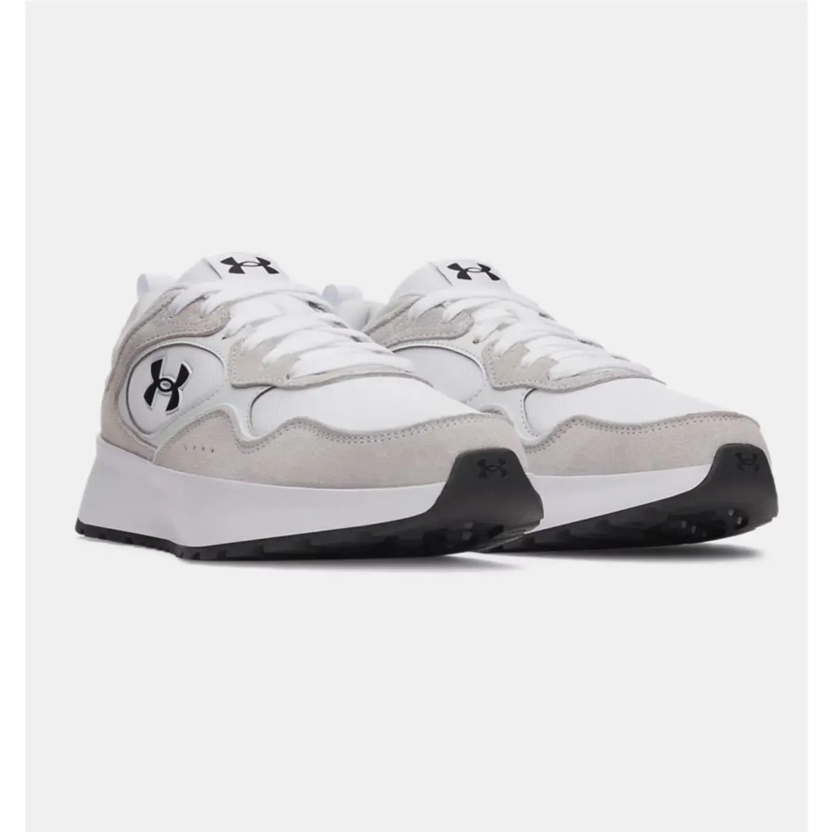 Under Armour shoes - White / Halo Gray / Black 1