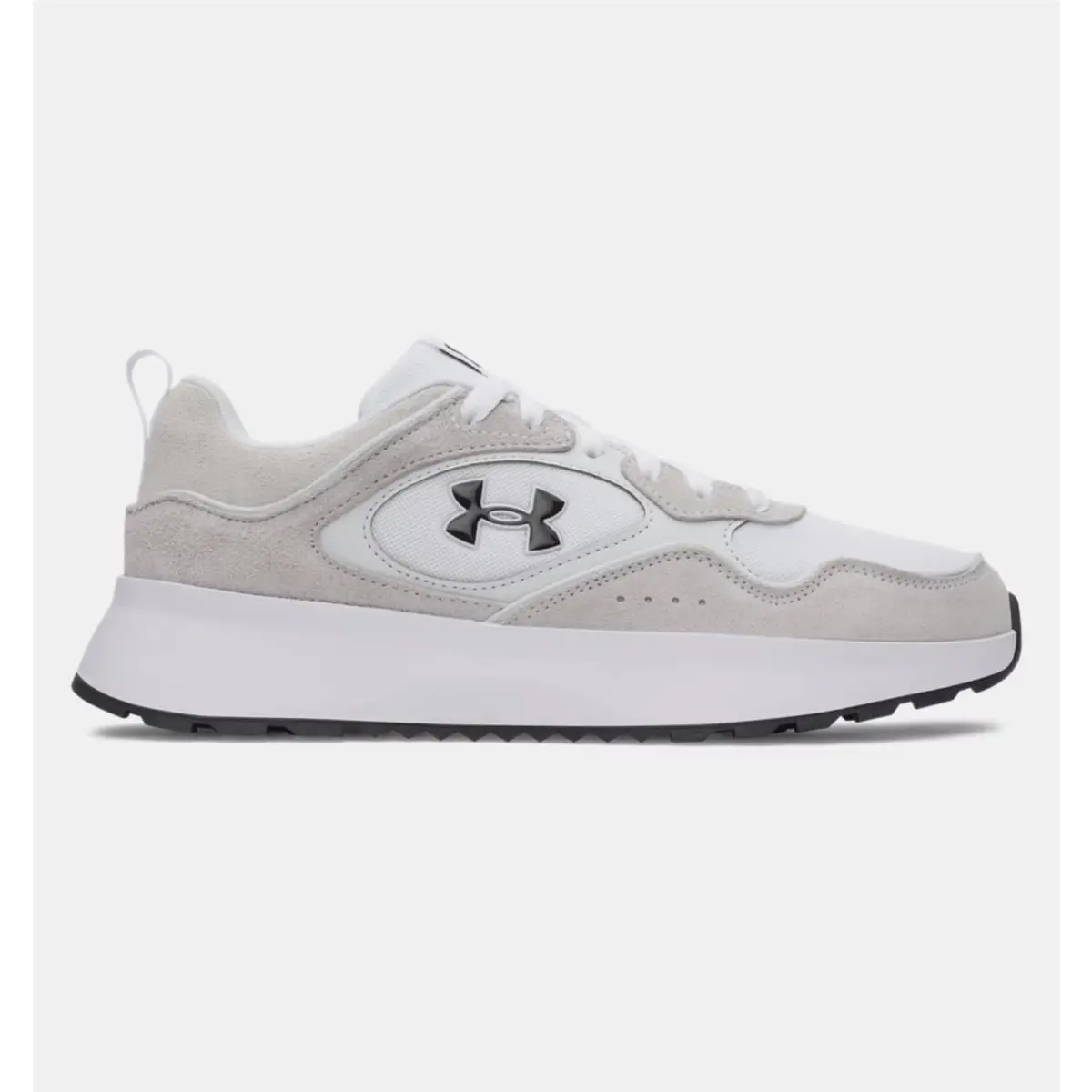 Under Armour shoes - White / Halo Gray / Black 4