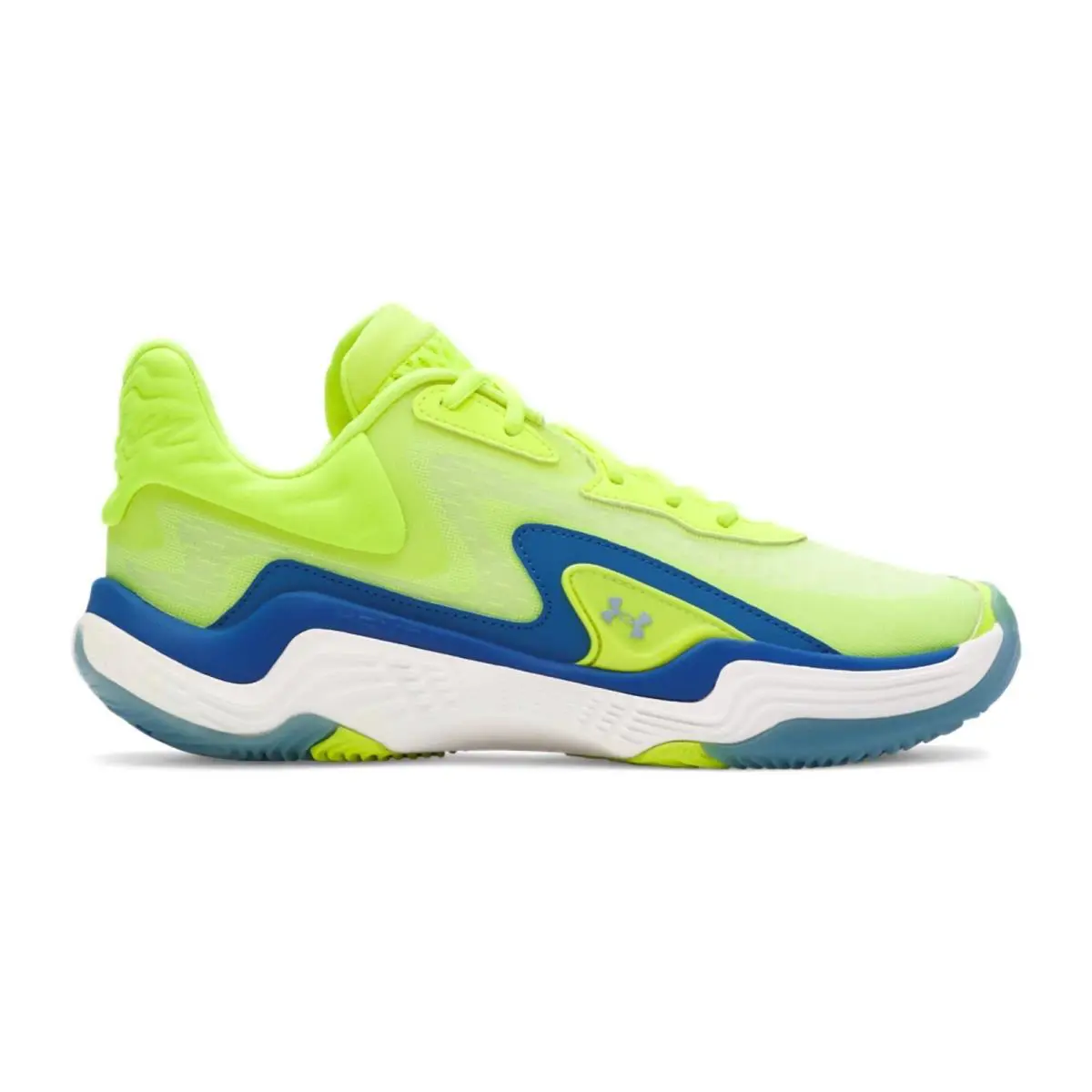 Under Armour shoes - Under Armour Spawn 7 - Spawn - Green, Manufacturer: High Vis Yellow / Blue Atlantis / Metallic Blue Calm 1