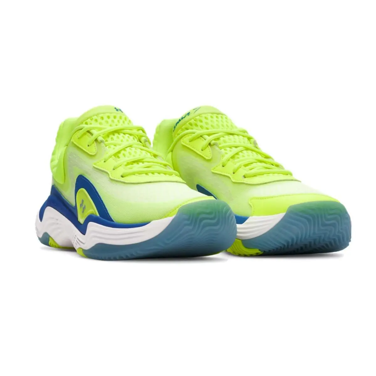 Under Armour shoes - Under Armour Spawn 7 - Spawn - Green, Manufacturer: High Vis Yellow / Blue Atlantis / Metallic Blue Calm 2