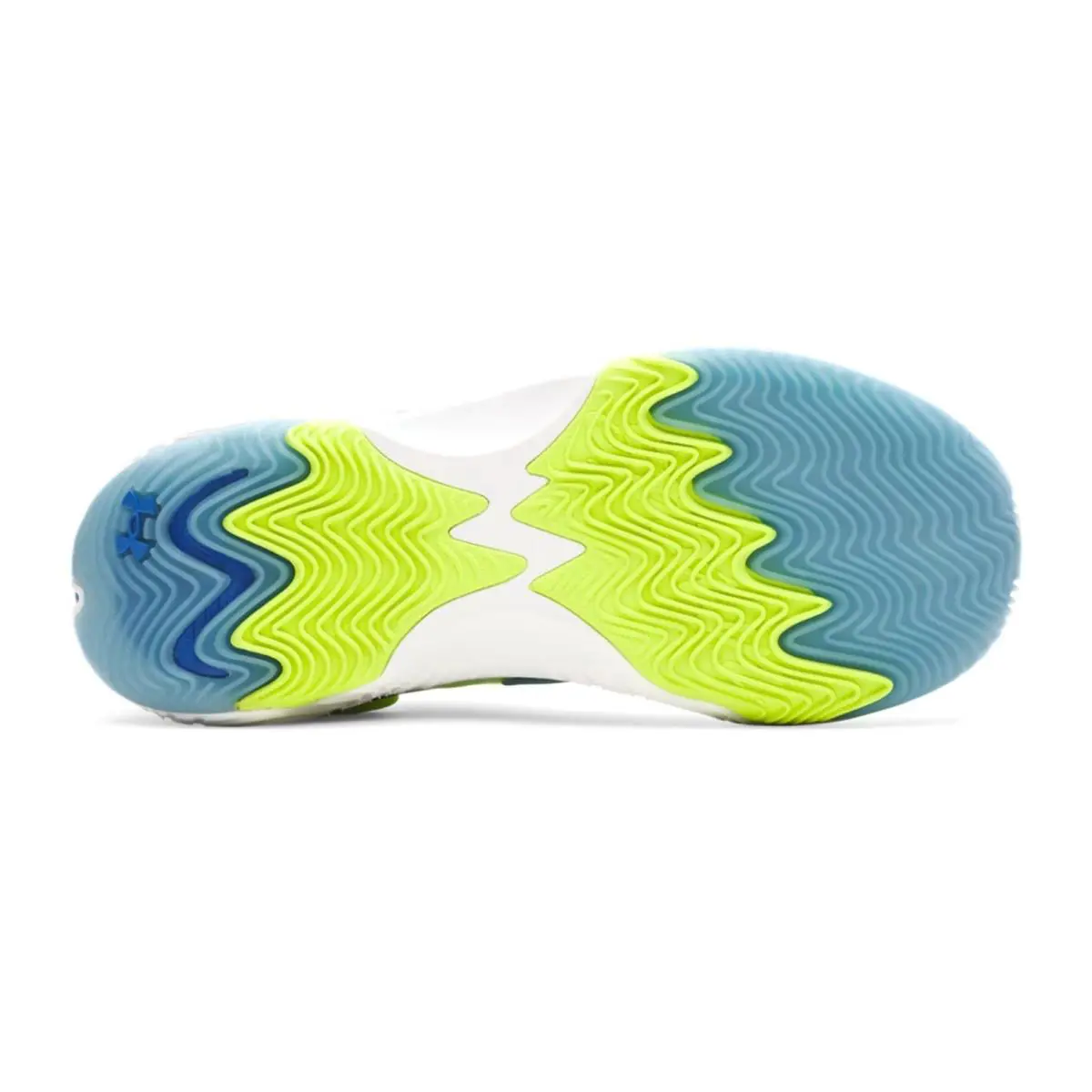 Under Armour shoes - Under Armour Spawn 7 - Spawn - Green, Manufacturer: High Vis Yellow / Blue Atlantis / Metallic Blue Calm 3