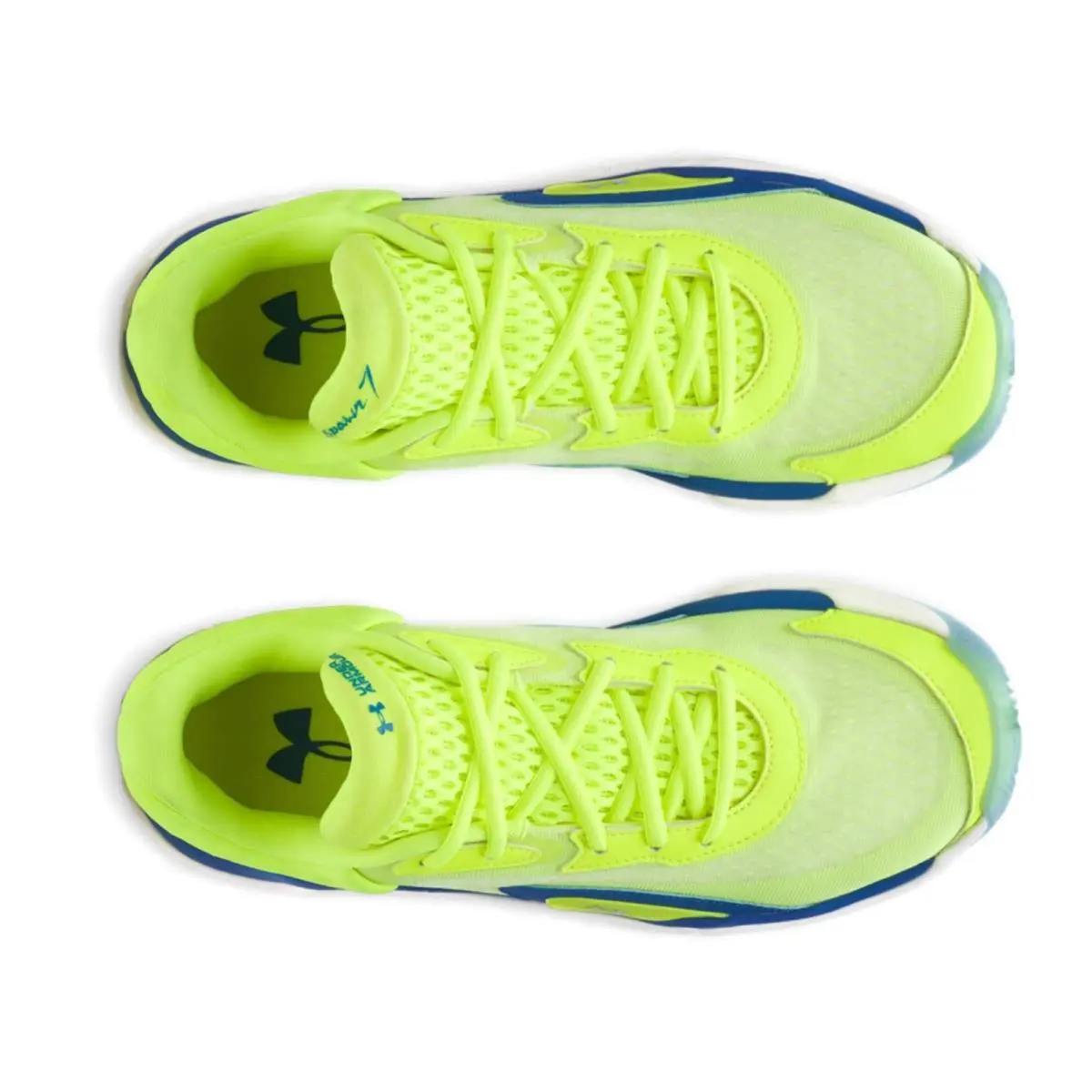 Under Armour shoes - Under Armour Spawn 7 - Spawn - Green, Manufacturer: High Vis Yellow / Blue Atlantis / Metallic Blue Calm 4