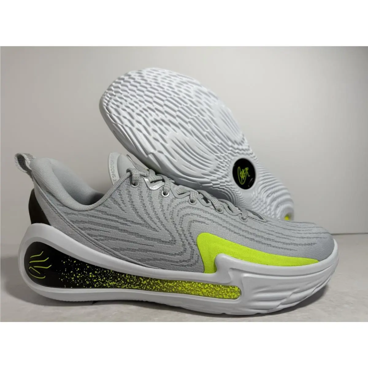 Under Armour shoes - Curry 12 - Curry - 3027629-100 - Grey, White 4