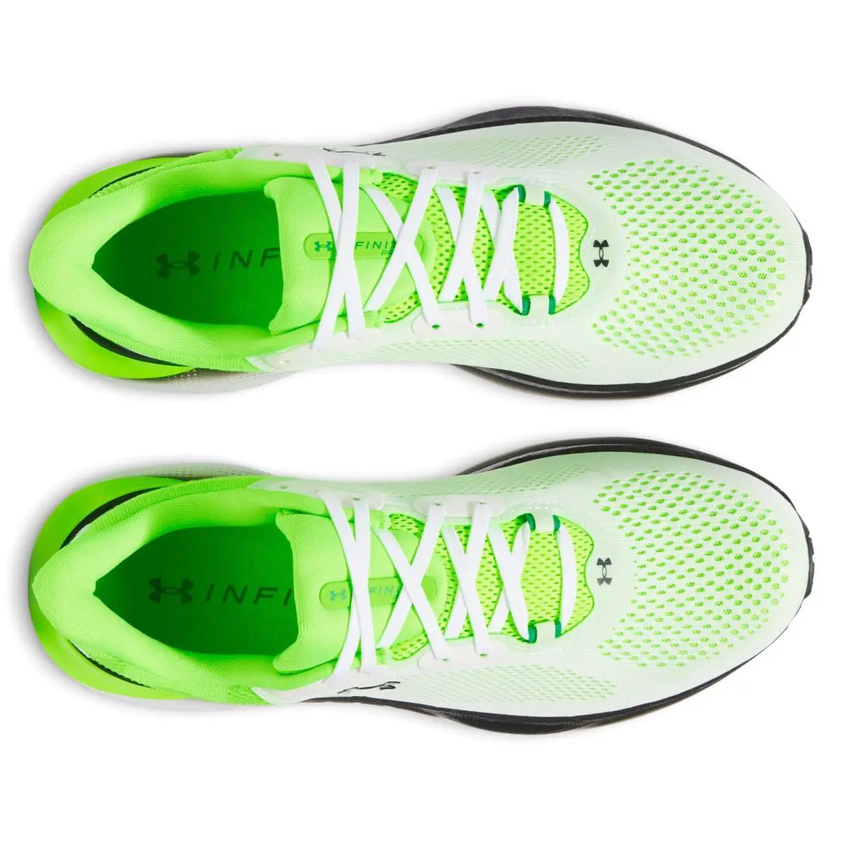 Under Armour shoes - Under Armour HOVR Infinite - HOVR Infinite - White / Hyper Green / Black 2