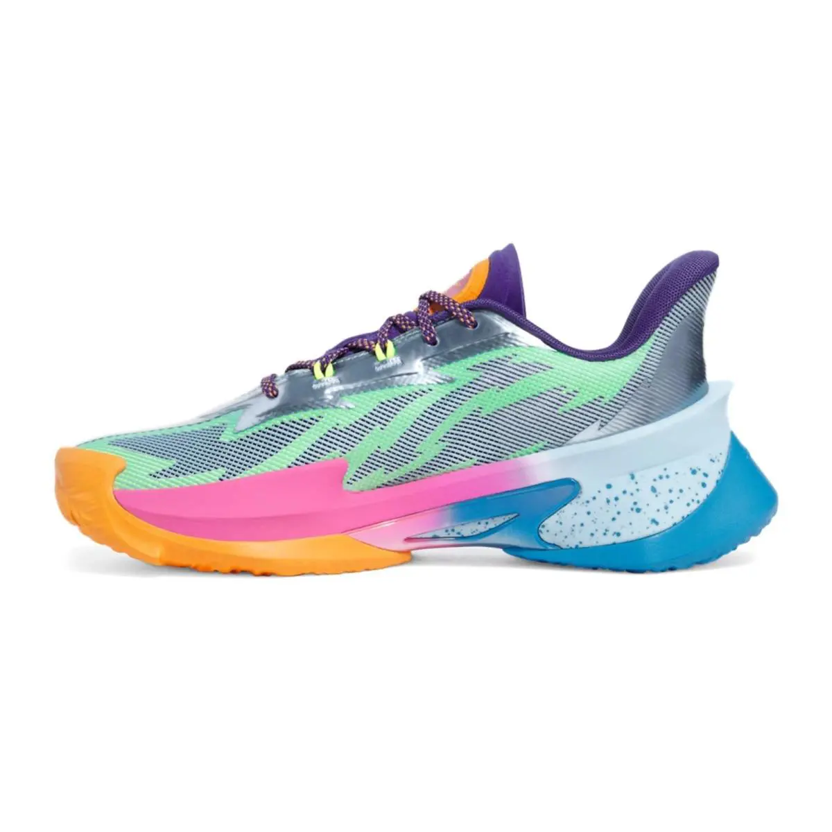 Under Armour shoes - Under Armour Curry Series 7 - Blue, Manufacturer: Horizon Blue / Aero Pink / Stream 12